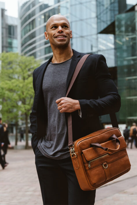 Business Aktentasche aus Leder